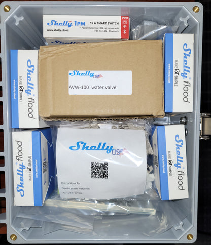 Shelly Smart Leak & Water Valve Kit